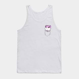 Hamster Flirt Pocket - Not Hamlet Original Design Tank Top